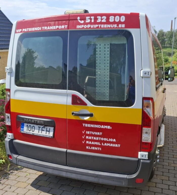 patsiendi transport Eestis